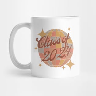 Class of 2024 seniors graduation retro vintage Mug